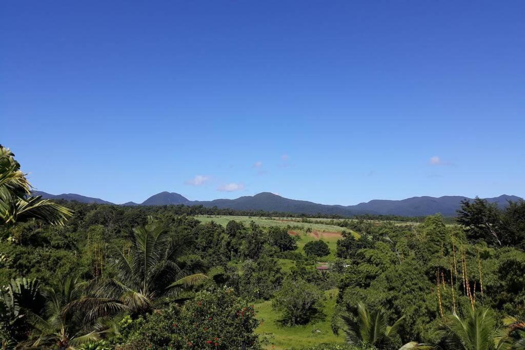 Villa Kumquat Avec Piscine Et Vue Sur Les Montagnes Petit-Bourg Exterior foto